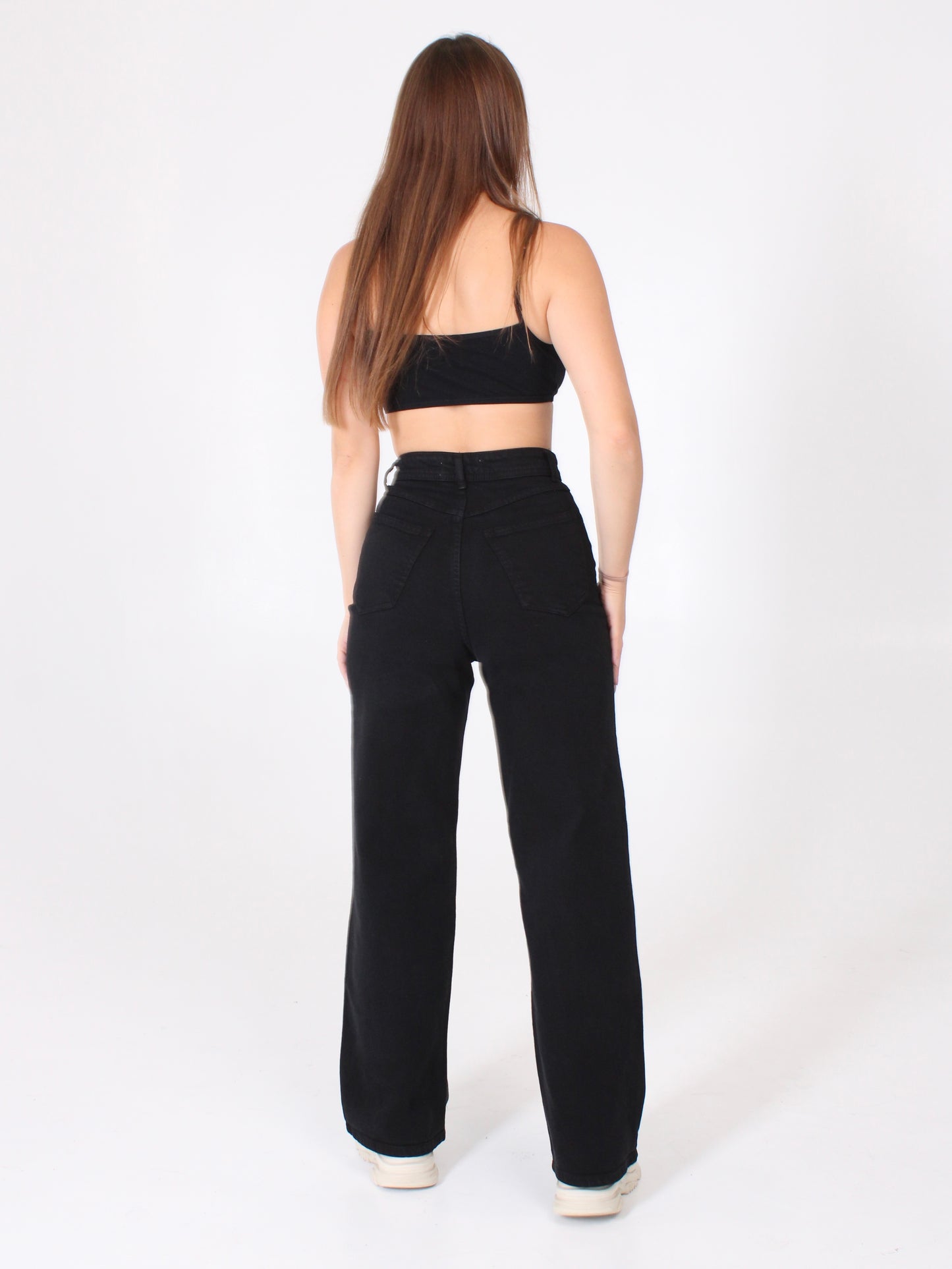 Black Masha 90’s Wide Leg Jeans