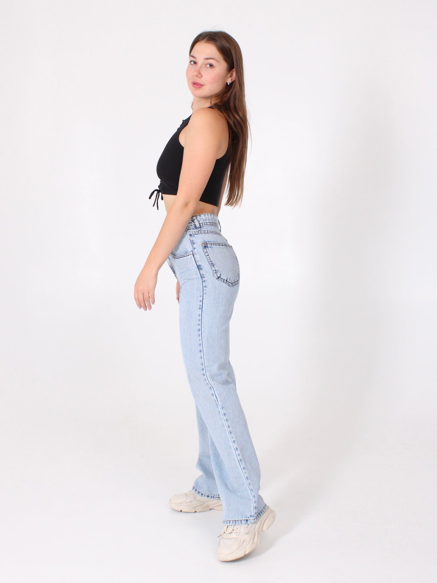 Ocean Blue Anna Straight Leg Full Length Jeans