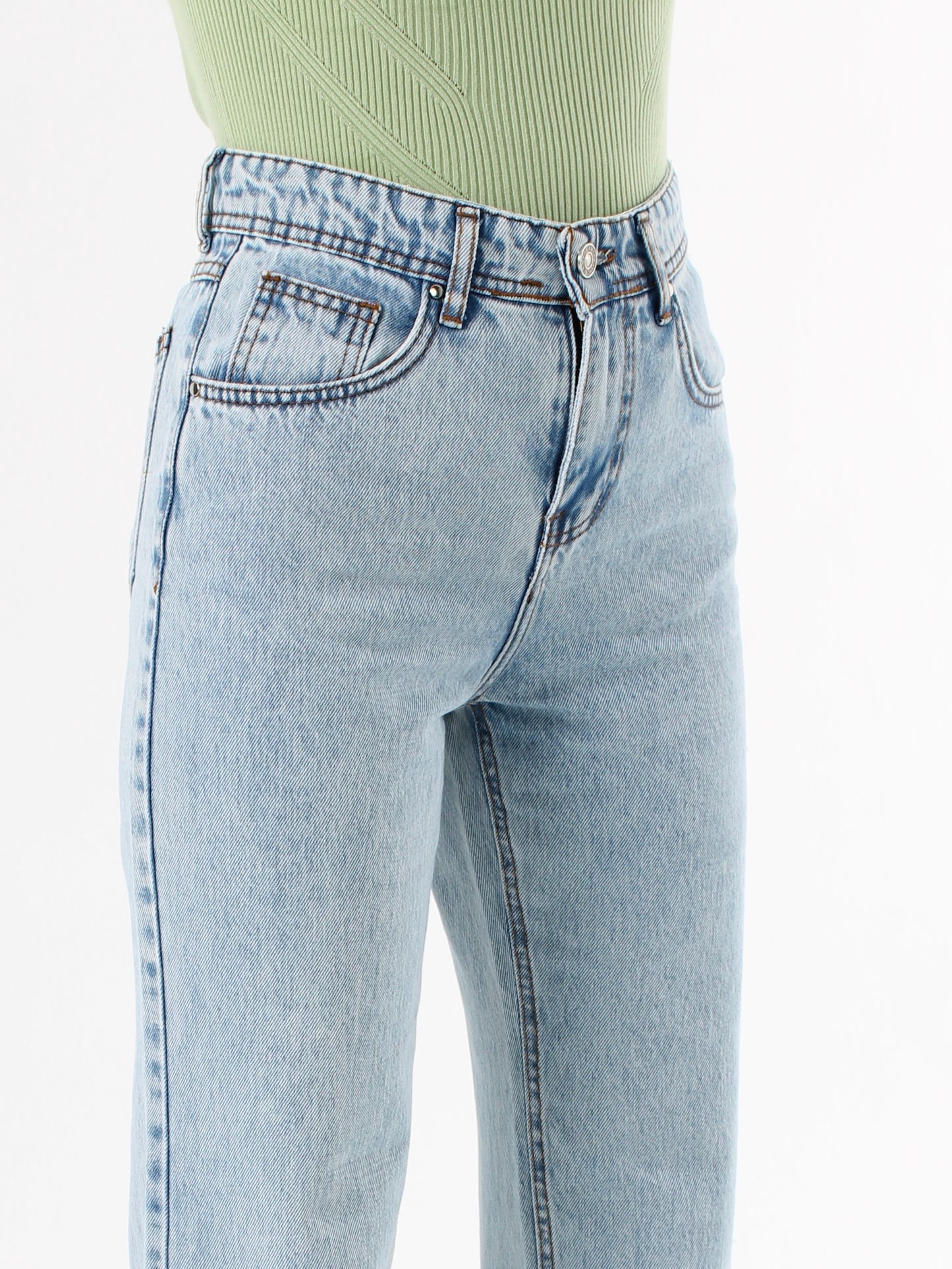 Royal Blue Anna Straight Leg Full Length Jeans