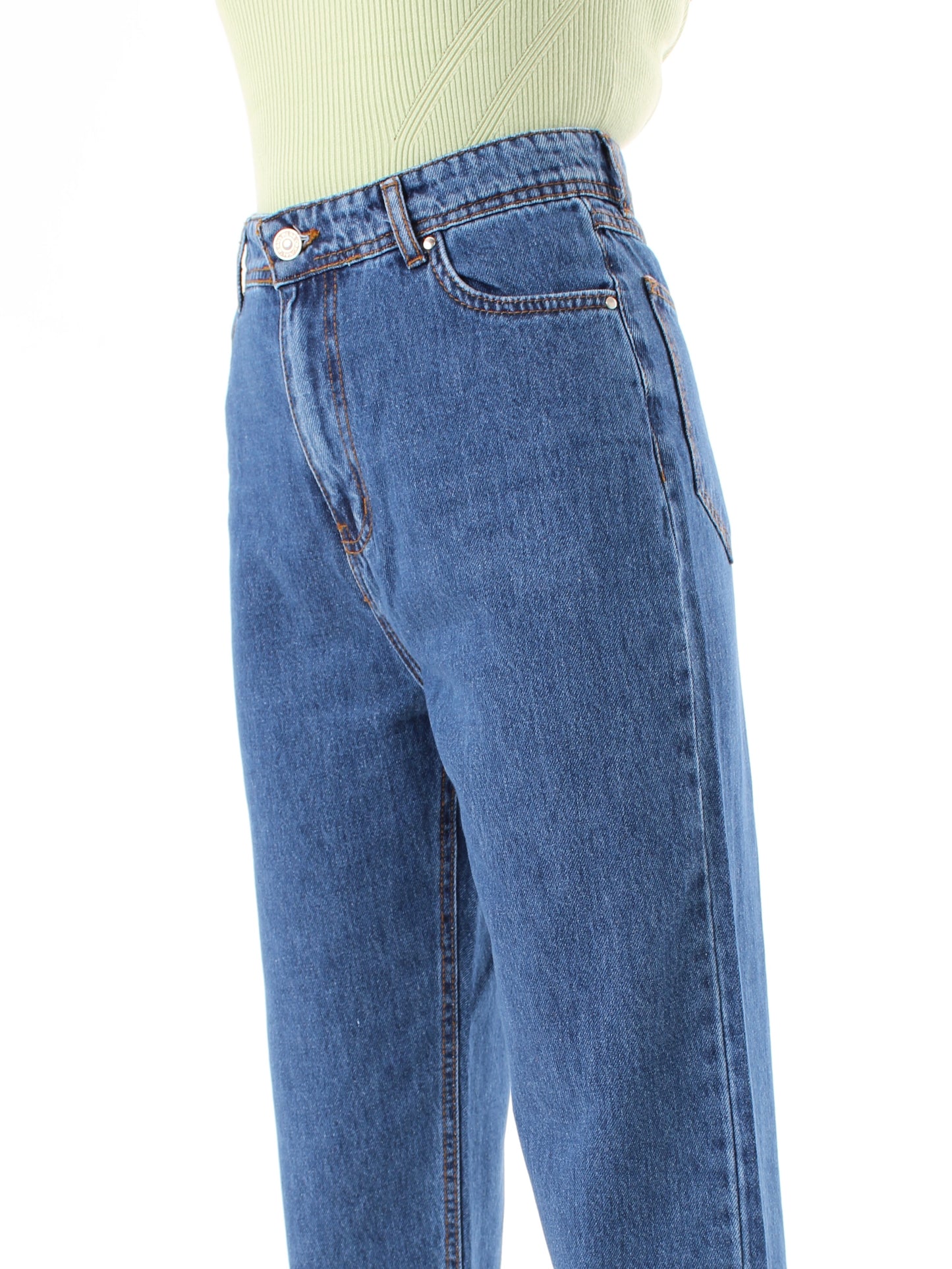 Dark Blue Polina Mom Jeans