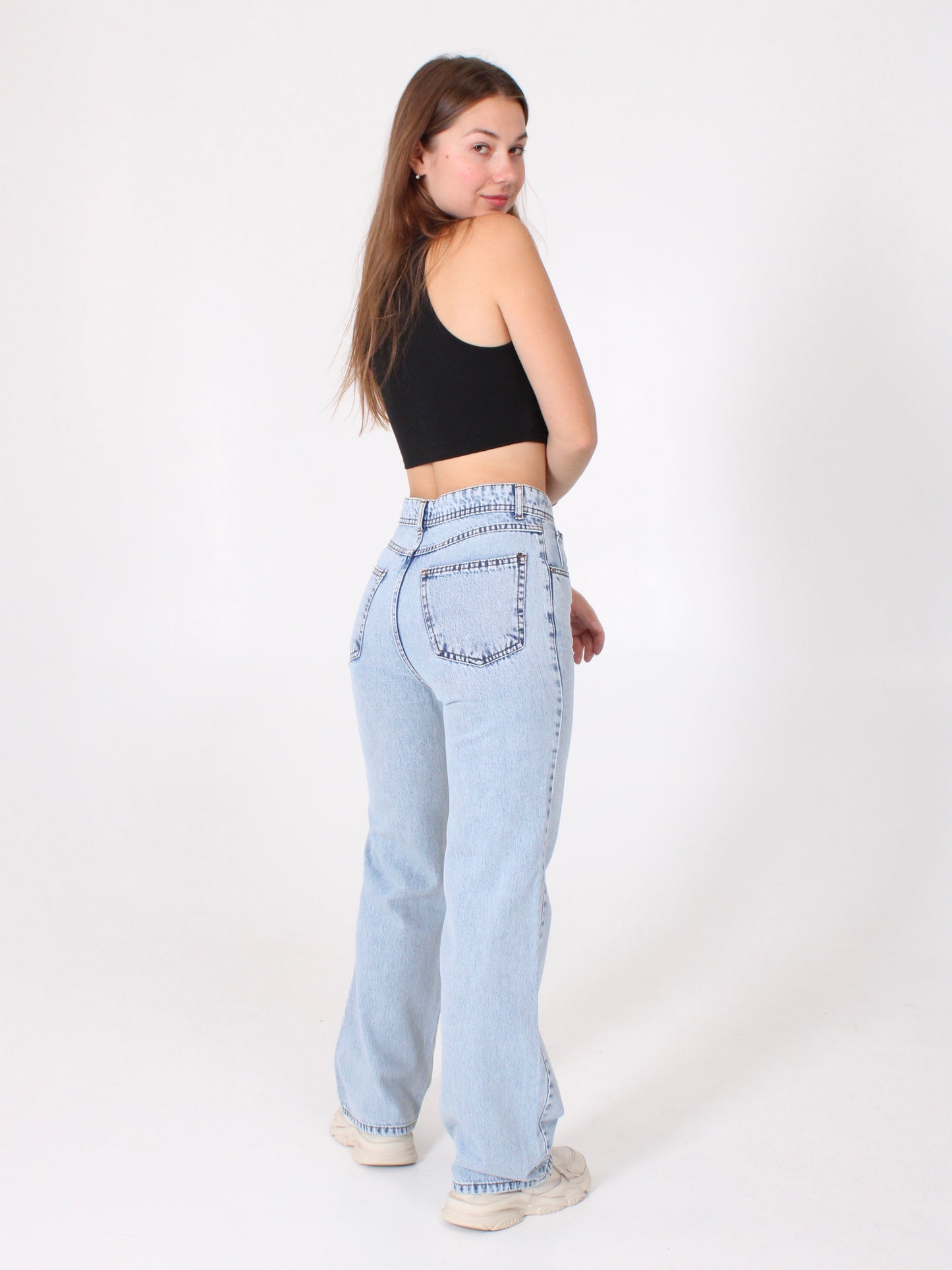 Ocean Blue Anna Straight Leg Full Length Jeans