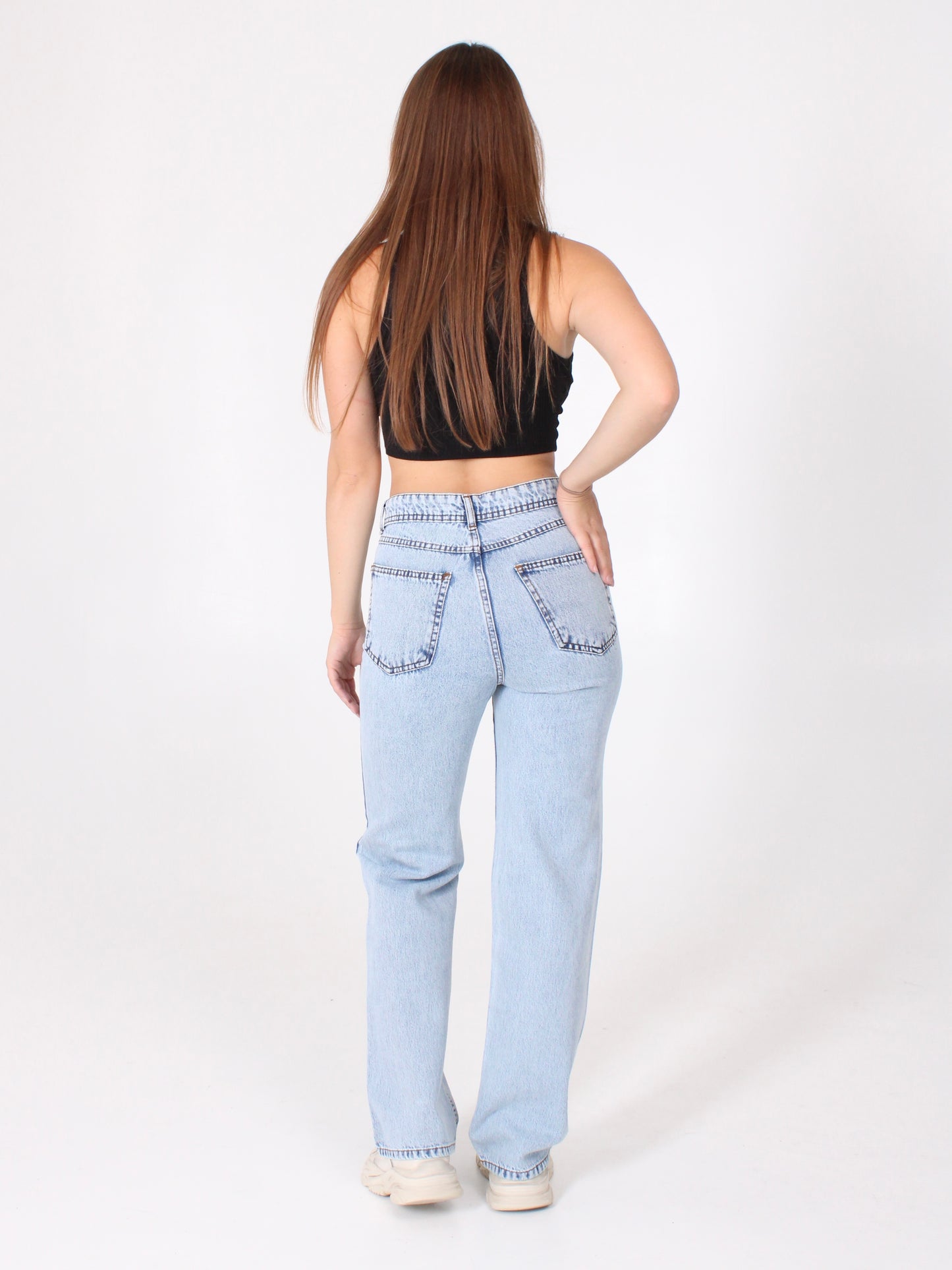 Ocean Blue Anna Straight Leg Full Length Jeans