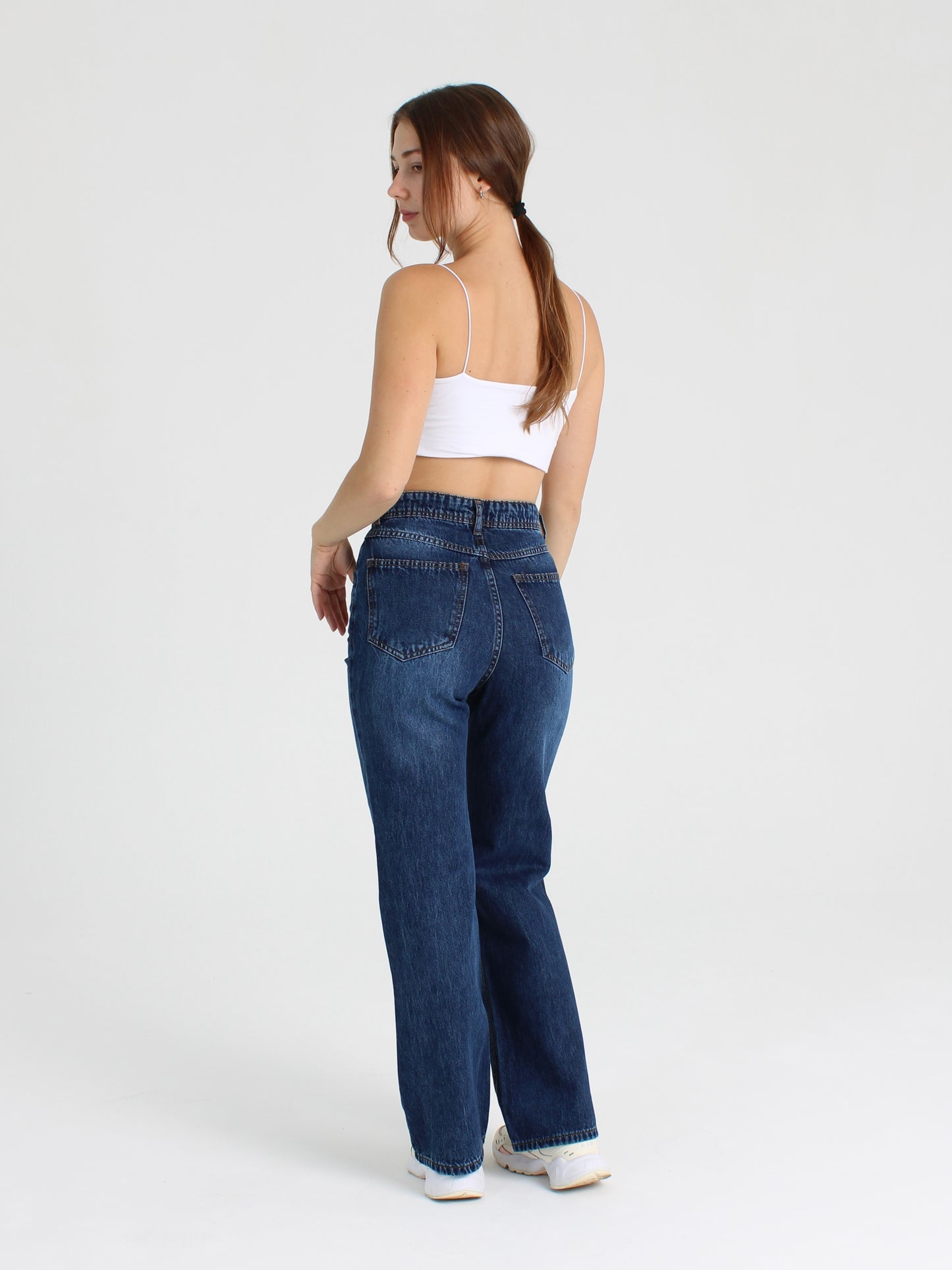 Rich Blue Anna Straight Leg Jeans