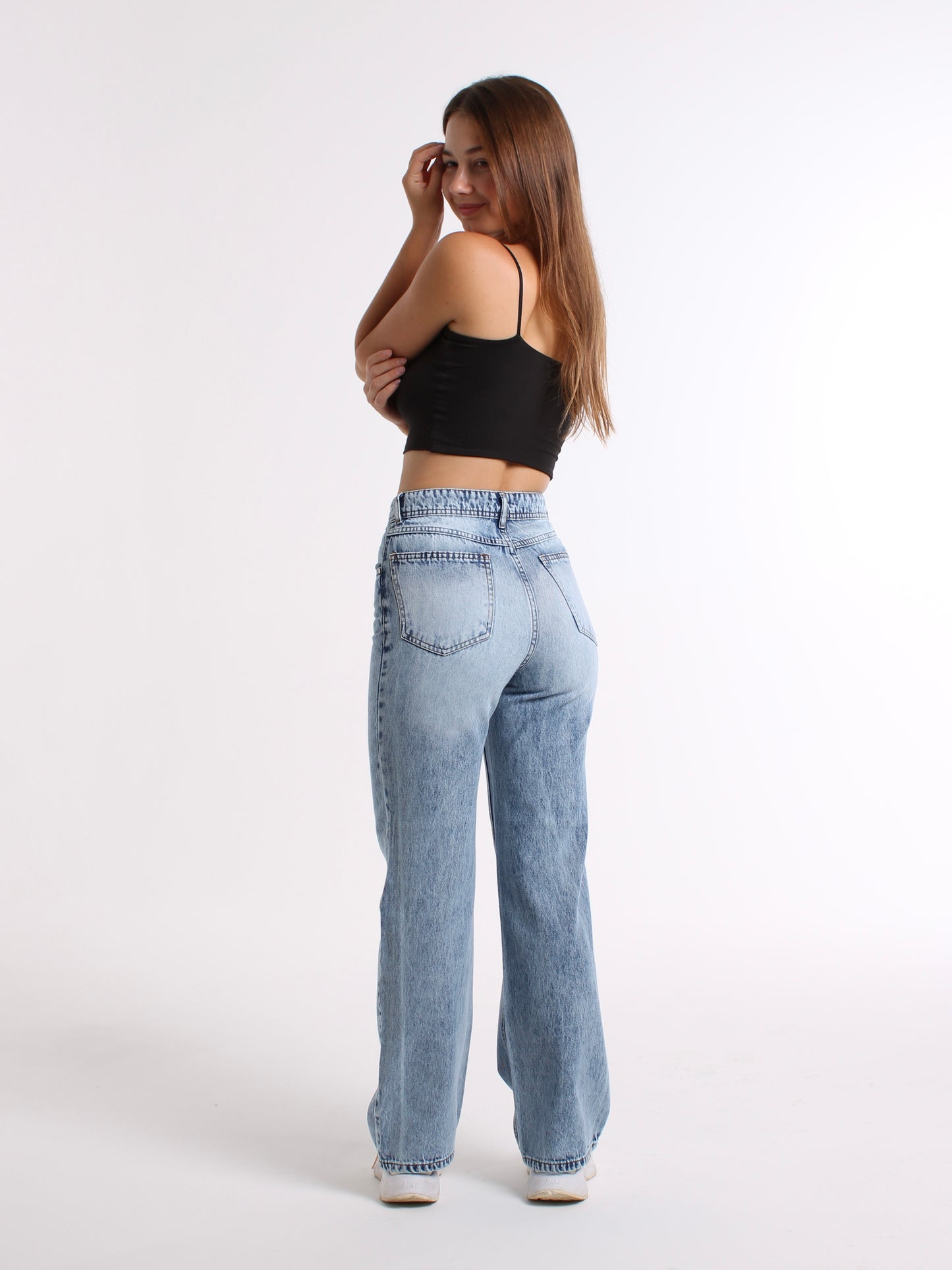 Ocean Blue Anna Straight Leg Jeans