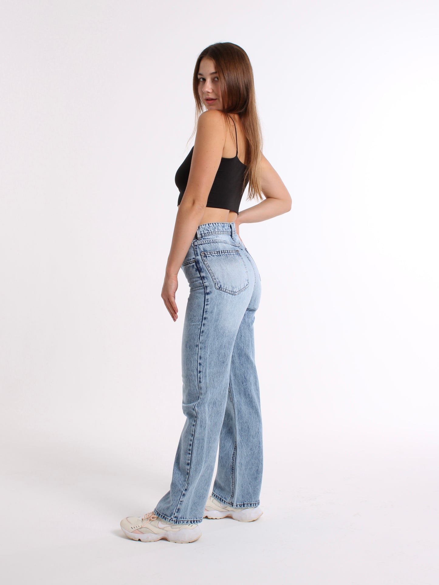 Ocean Blue Anna Straight Leg Jeans