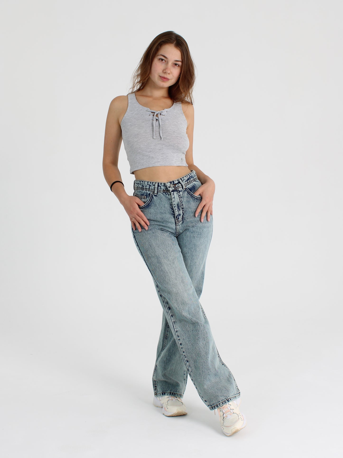 Vintage Blue Anna Straight Leg Jeans