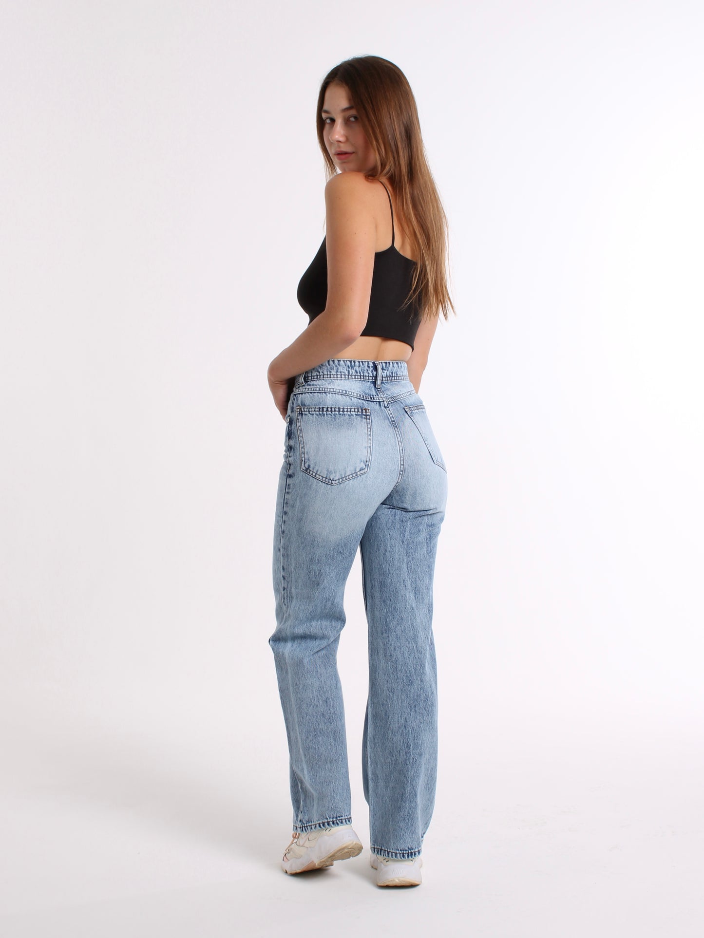 Ocean Blue Anna Straight Leg Jeans