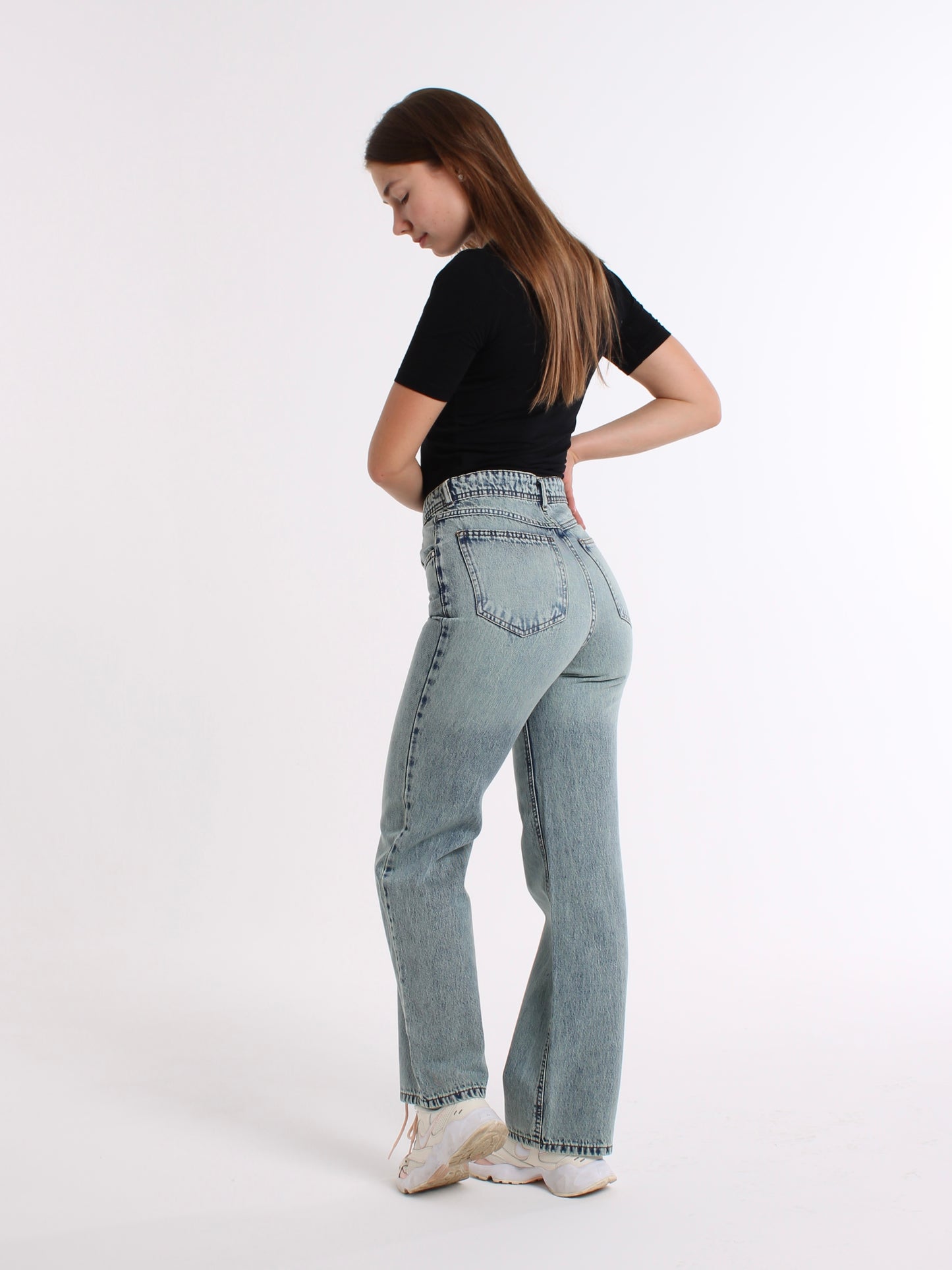 Green Cast Anna Straight Leg Jeans