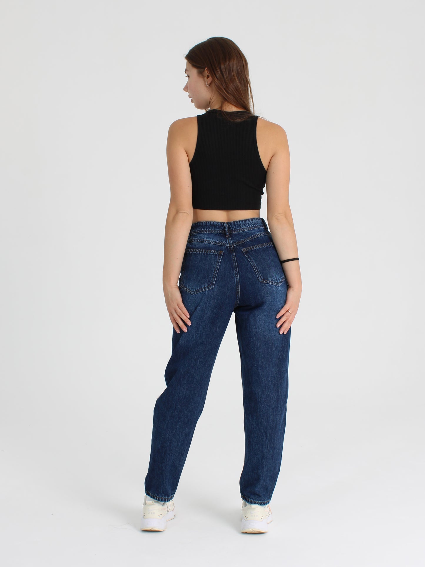 Rich Blue Polina Mom Jeans