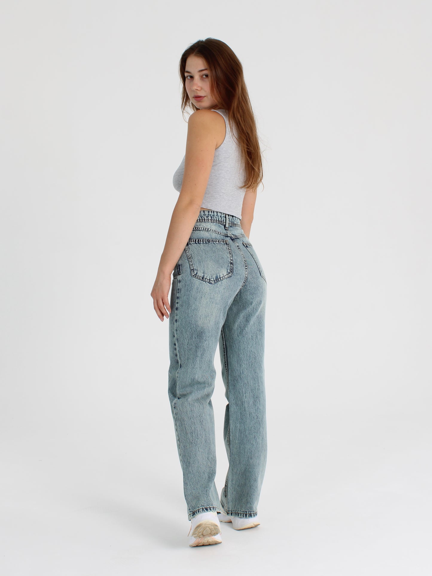 Vintage Blue Anna Straight Leg Jeans