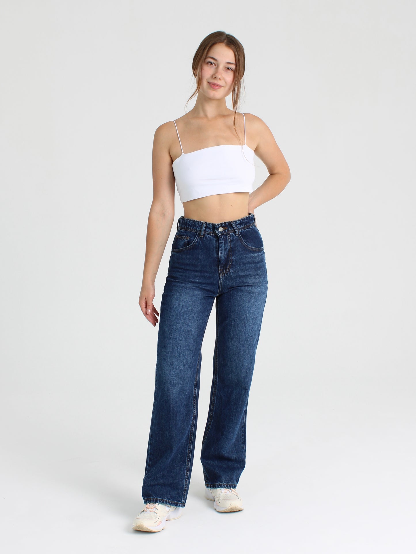 Rich Blue Anna Straight Leg Jeans