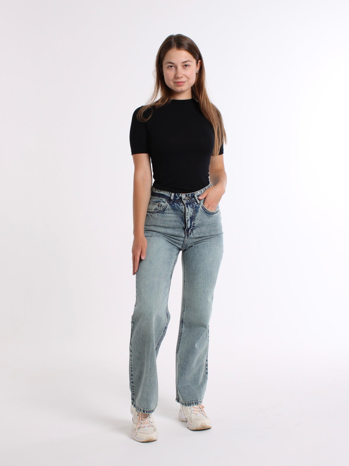 Green Cast Anna Straight Leg Jeans