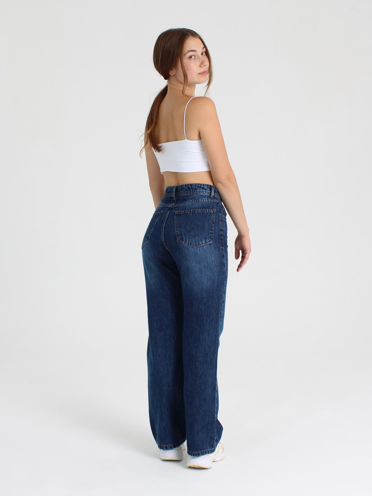 Rich Blue Anna Straight Leg Jeans