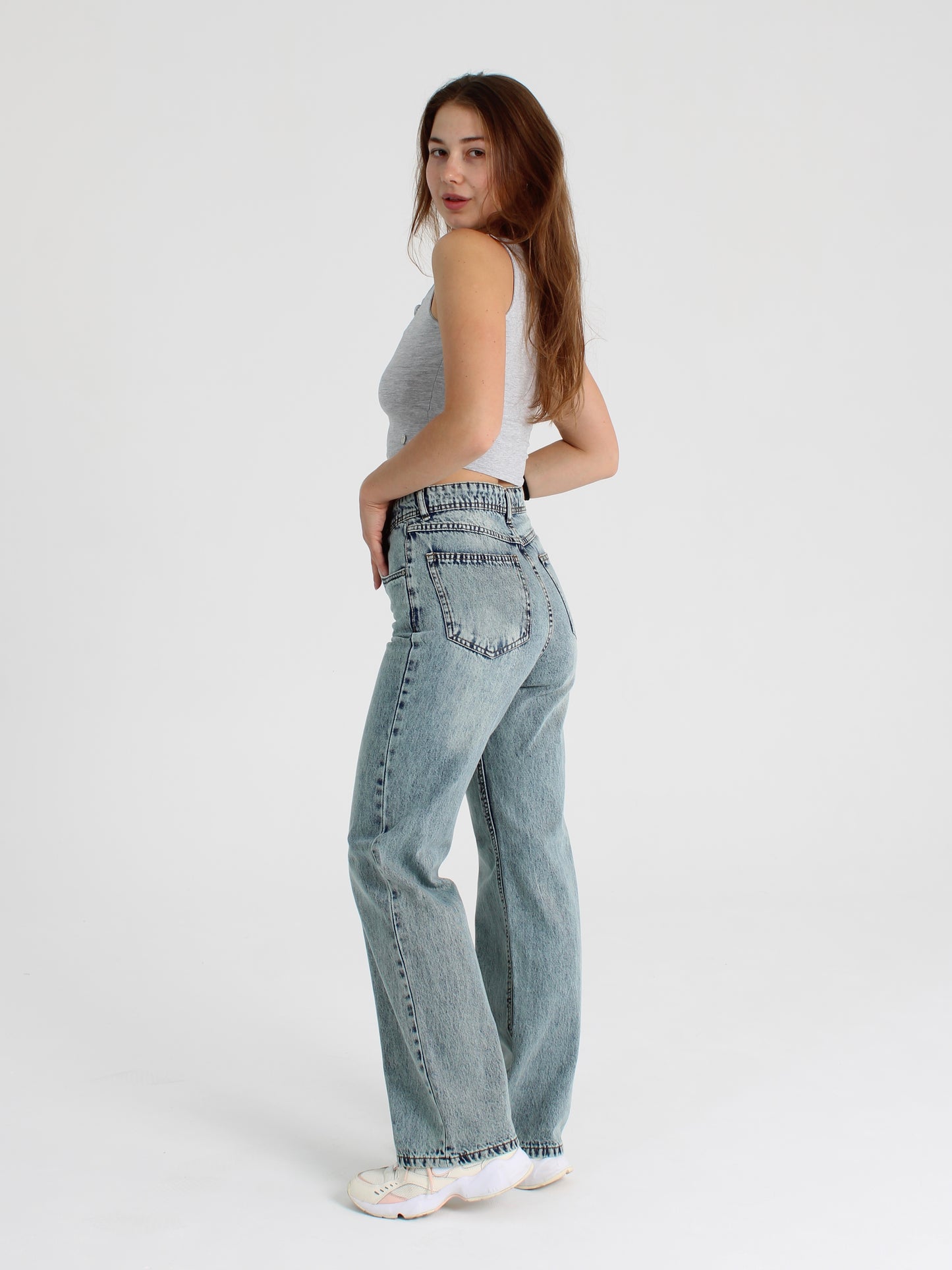 Vintage Blue Anna Straight Leg Jeans