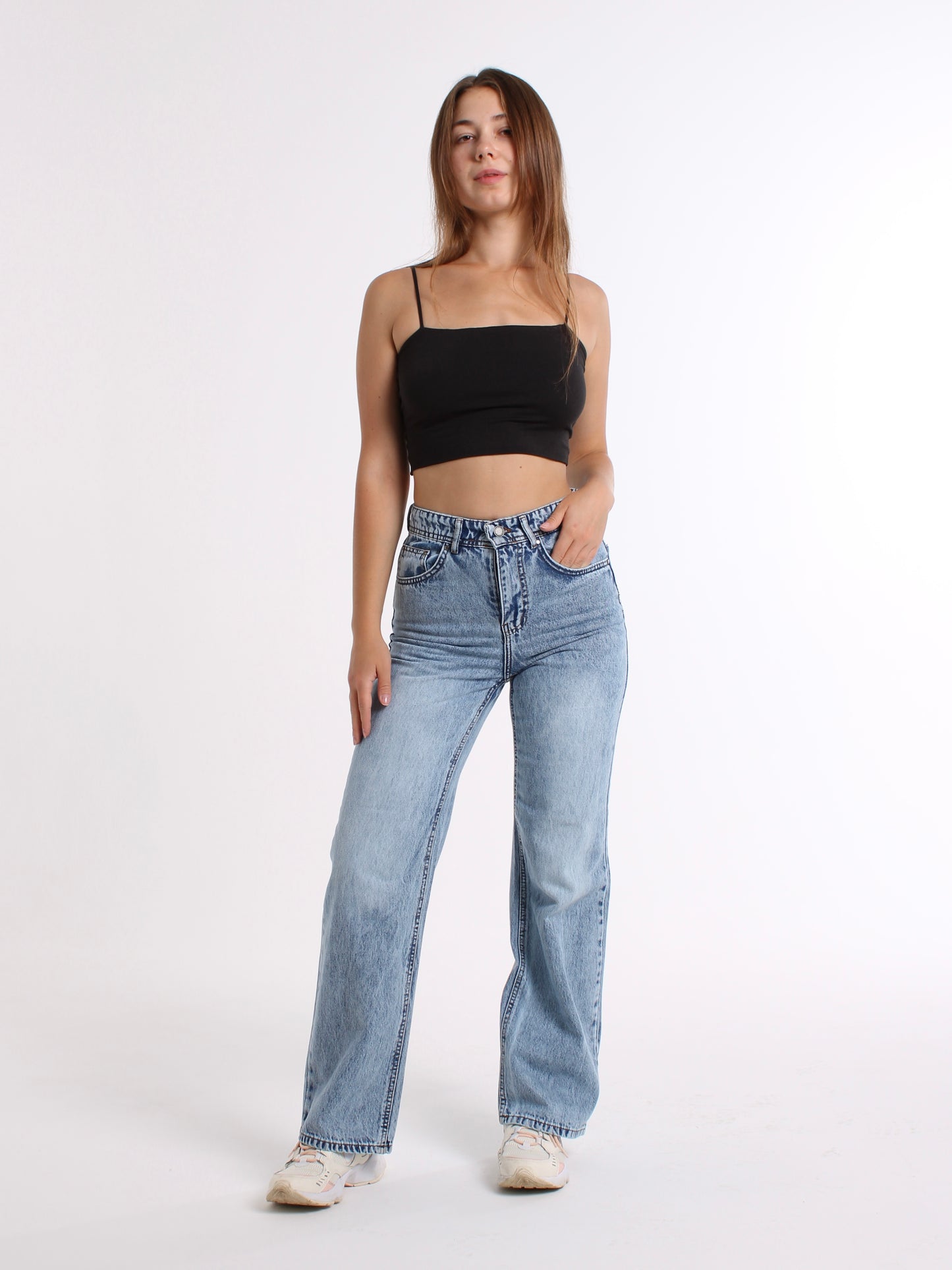 Ocean Blue Anna Straight Leg Jeans